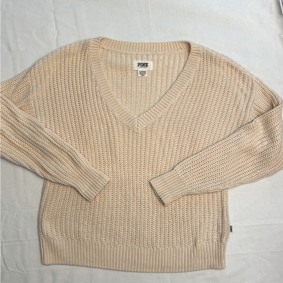 PINK brand loose knit sweater, size small - Picture 1 of 8